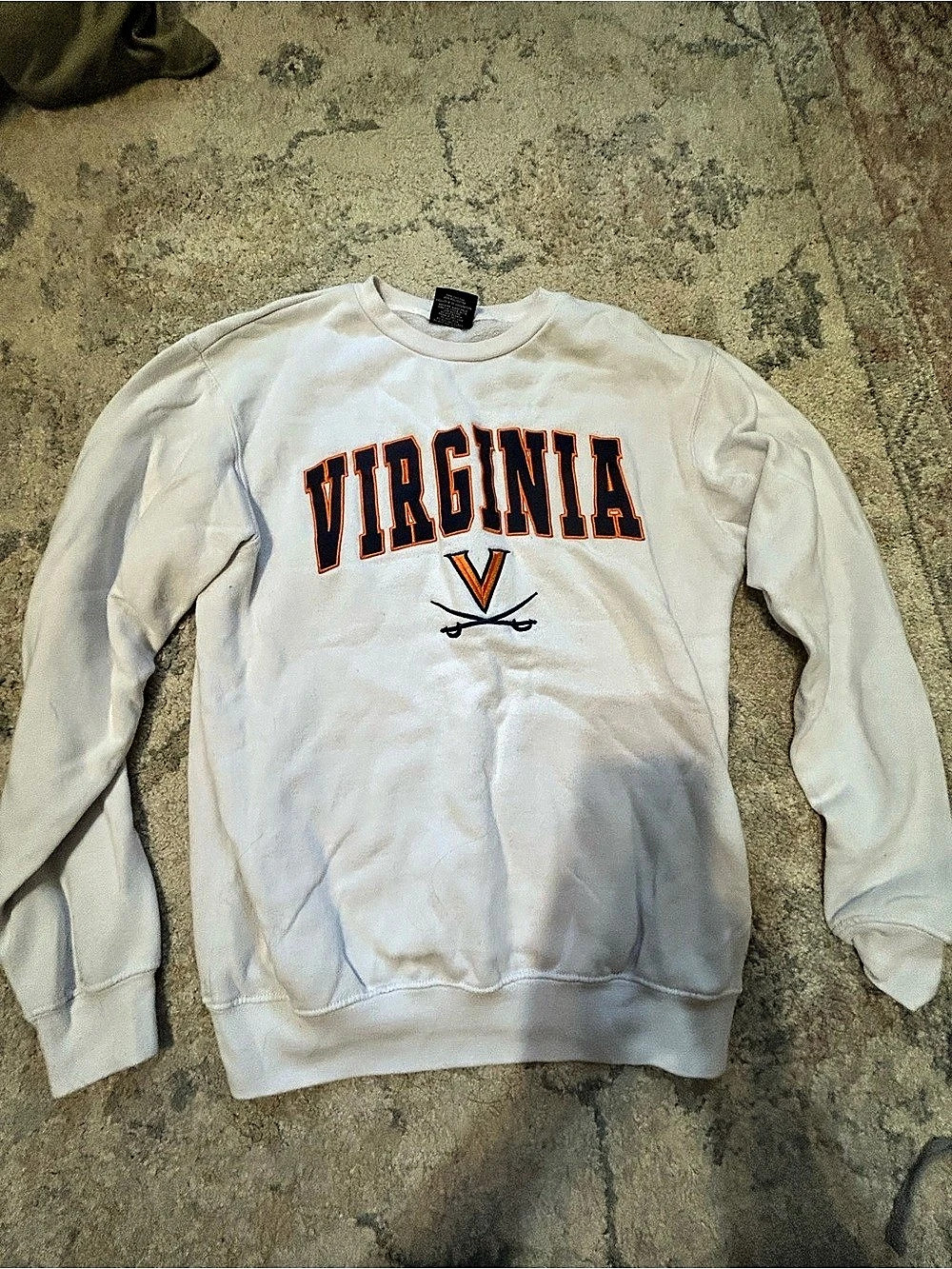 Colosseum University of Virginia Cavaliers Crewneck Sweatshirt Men'Small
